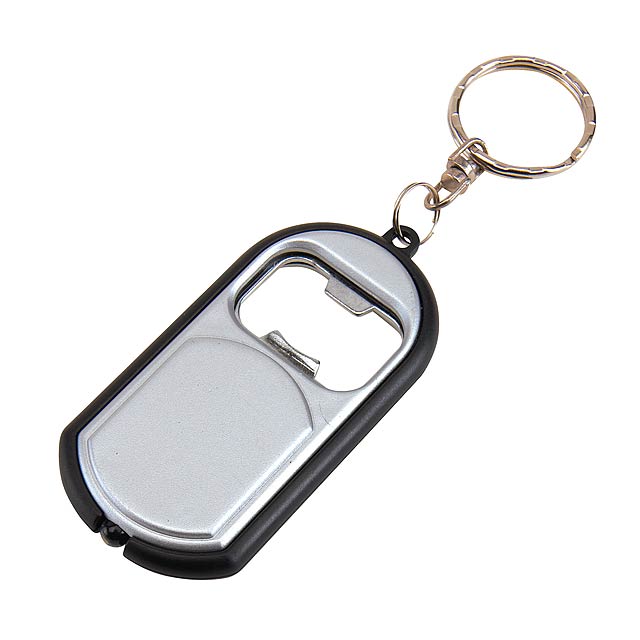 Key ring OPEN LIGHT - silver