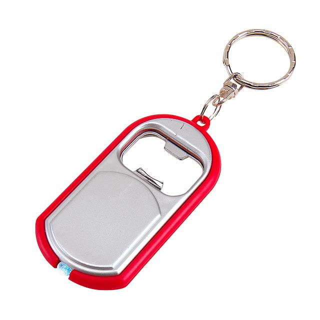 Key ring OPEN LIGHT - silver