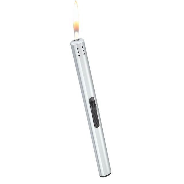 Kovový BBQ zapalovač BURNER - strieborná