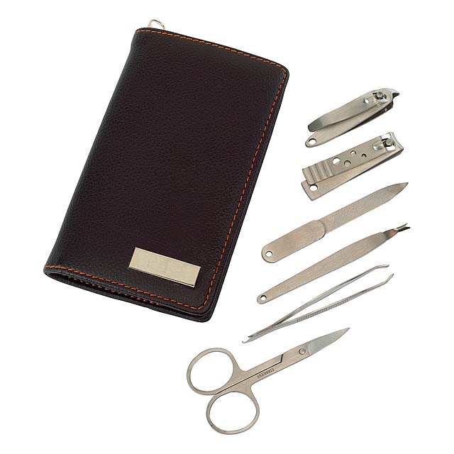 6-piece manicure set PERFECT - silver