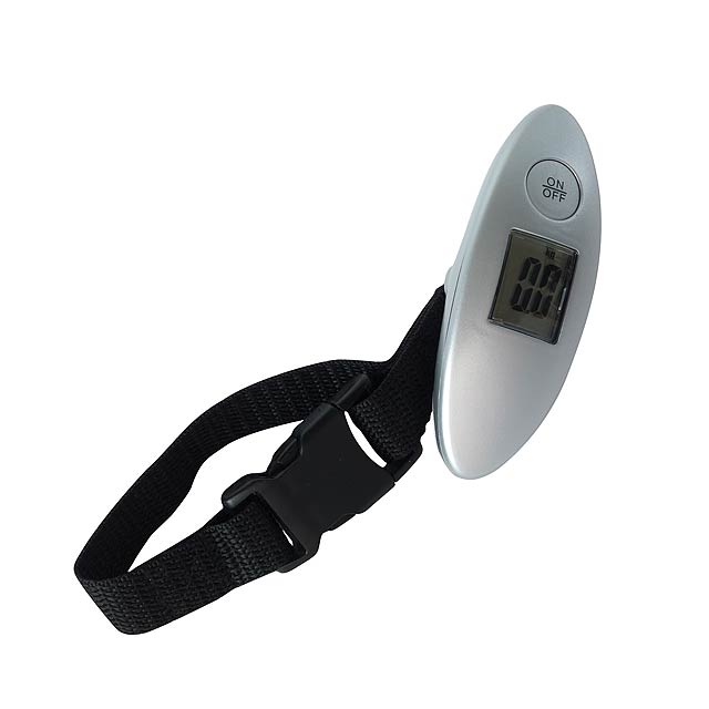 Digital luggage scale LIFT OFF - silver