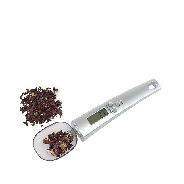 Digital spoon scale PRECISE - silver