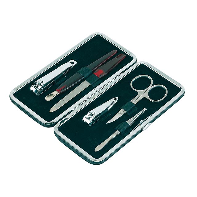 Elegant manicure set AMELIE - black