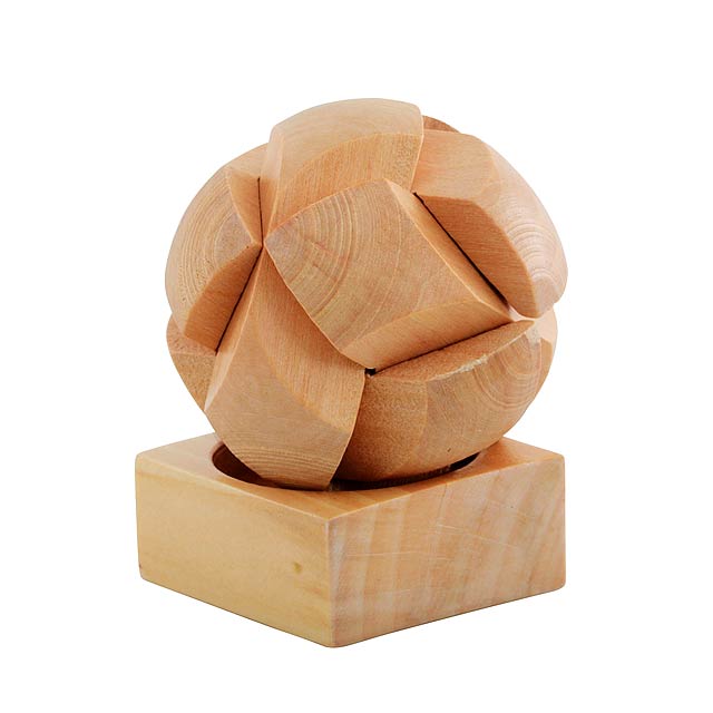 Puzzle Ball ROUND DEXTERITY - Bräune