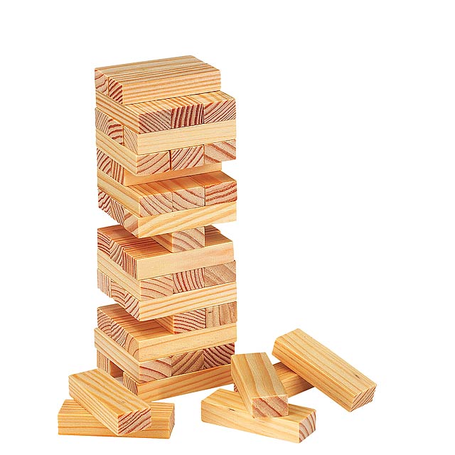 Hra věž HIGH-RISE - drevo