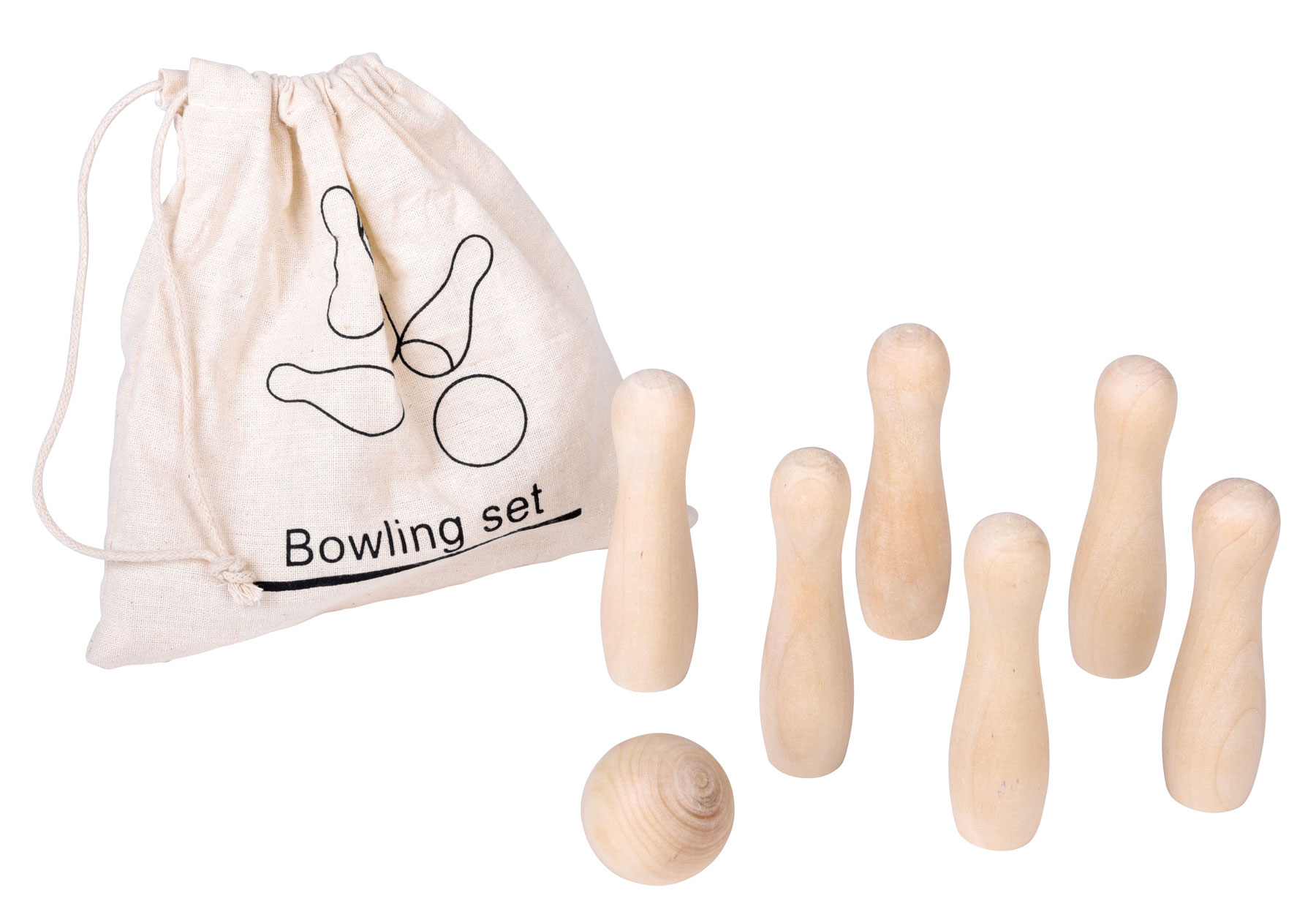 Bowlingová hra FIRST STRIKE  - hnedá - foto