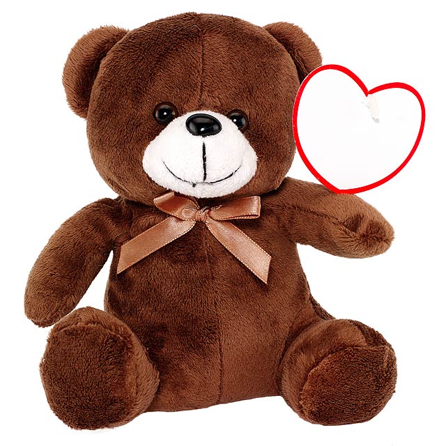 Plush bear RUBEN - brown