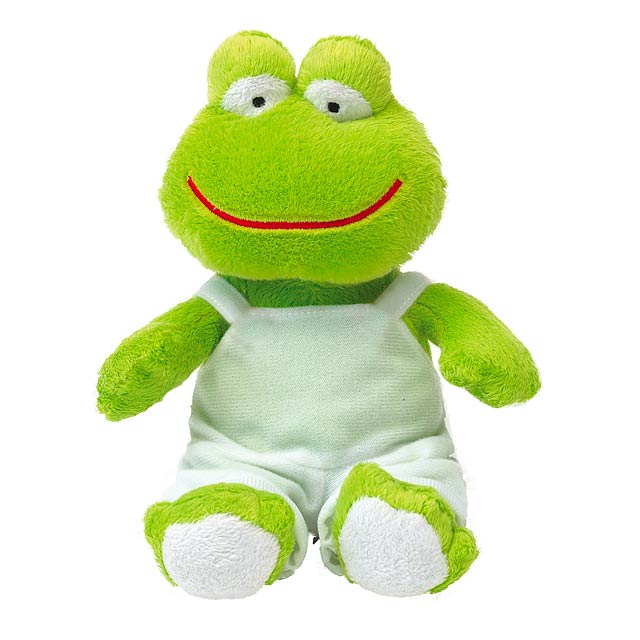 Plüsch-Frosch FRED - Grün
