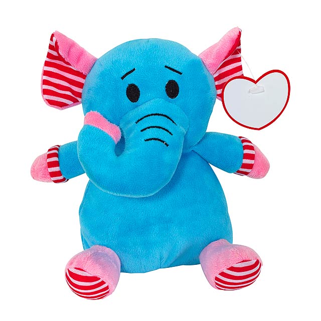 Plush elephant BEN - multicolor