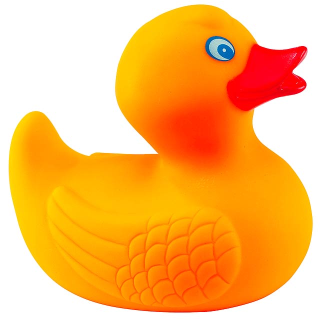 Squeaky vinyl duck BETTY - yellow