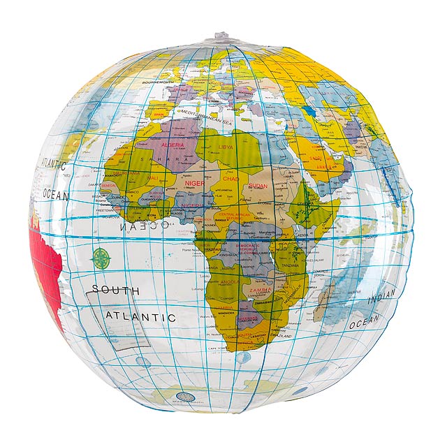 Aufblasbarer Strandball UNIVERSE - Transparente