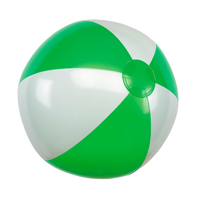 Inflatable beach ball ATLANTIC - green