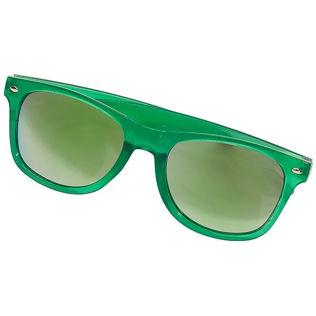 Sluneční brýle REFLECTION se zrcadlovými skly - zelená