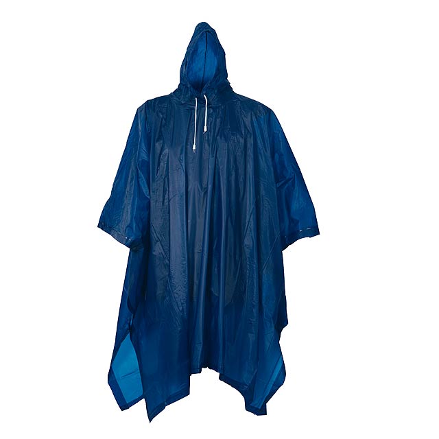 Bicycle poncho KEEP DRY - blue