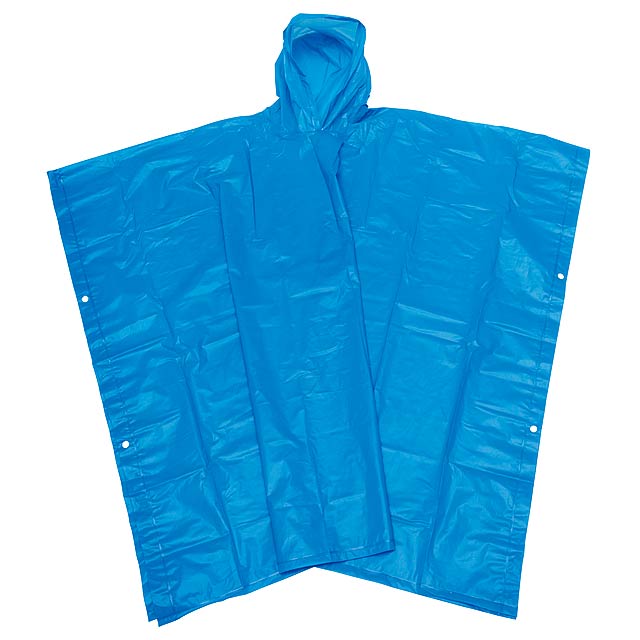 Rain poncho NEVER WET - blue