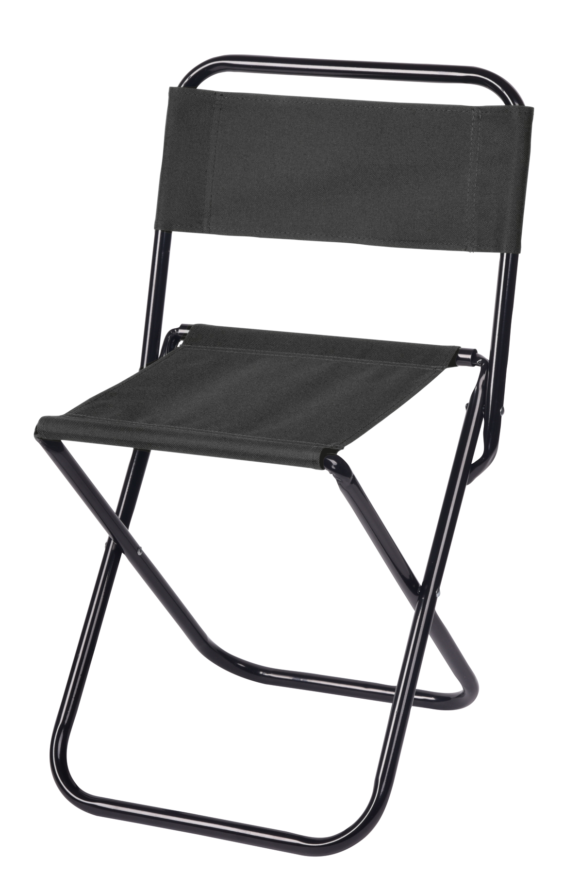 Folding camping chair TAKEOUT - black