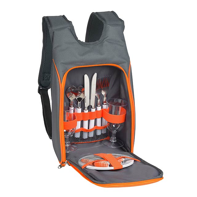Picknick-Rucksack SMART TRIP - Grau