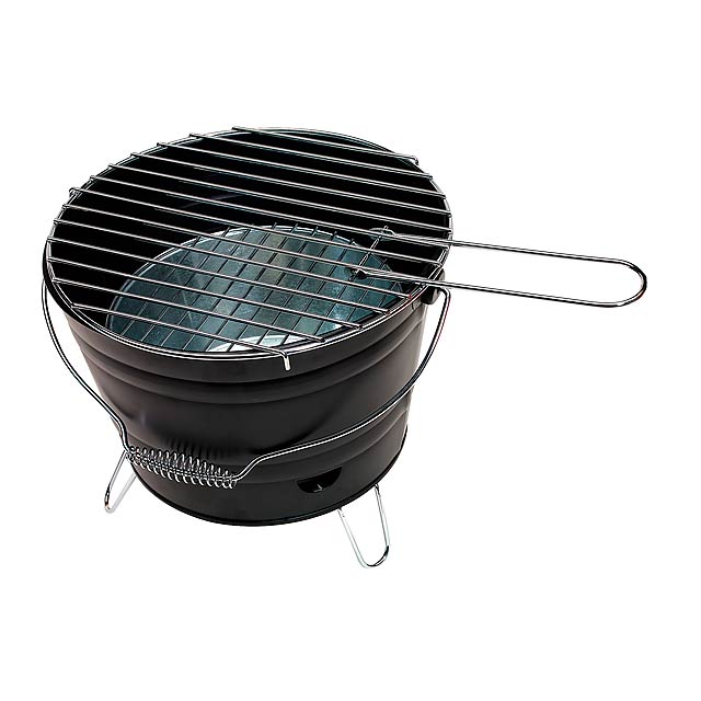 Barbecue grill BUCKET - čierna