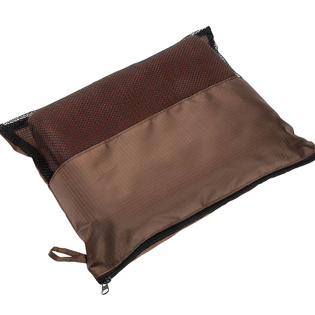 Picnic fleece blanket 100X155 cm, brown - Bräune