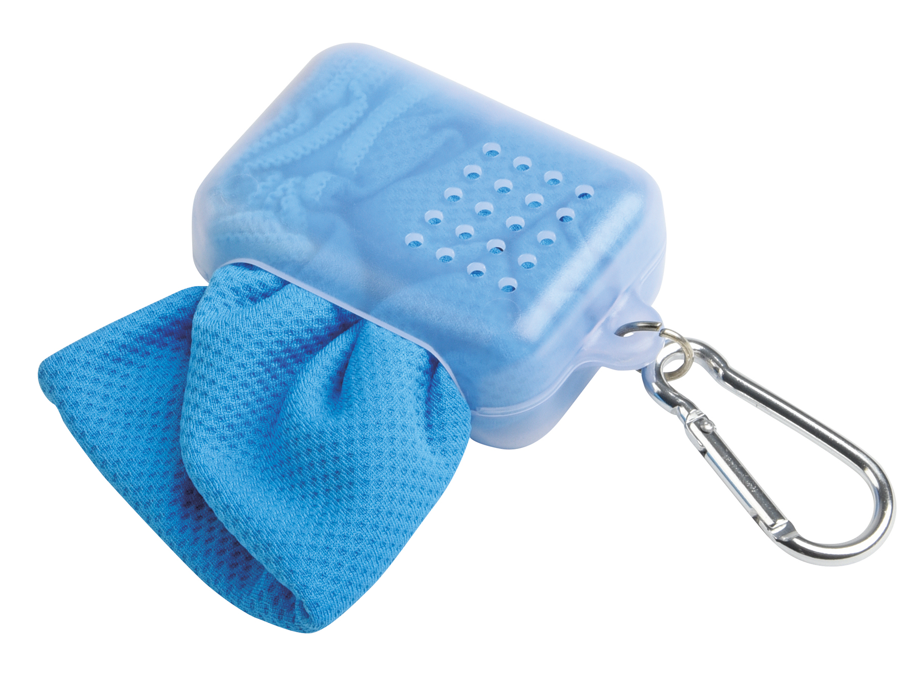 Microfibre cooling towel COOL DOWN - blue