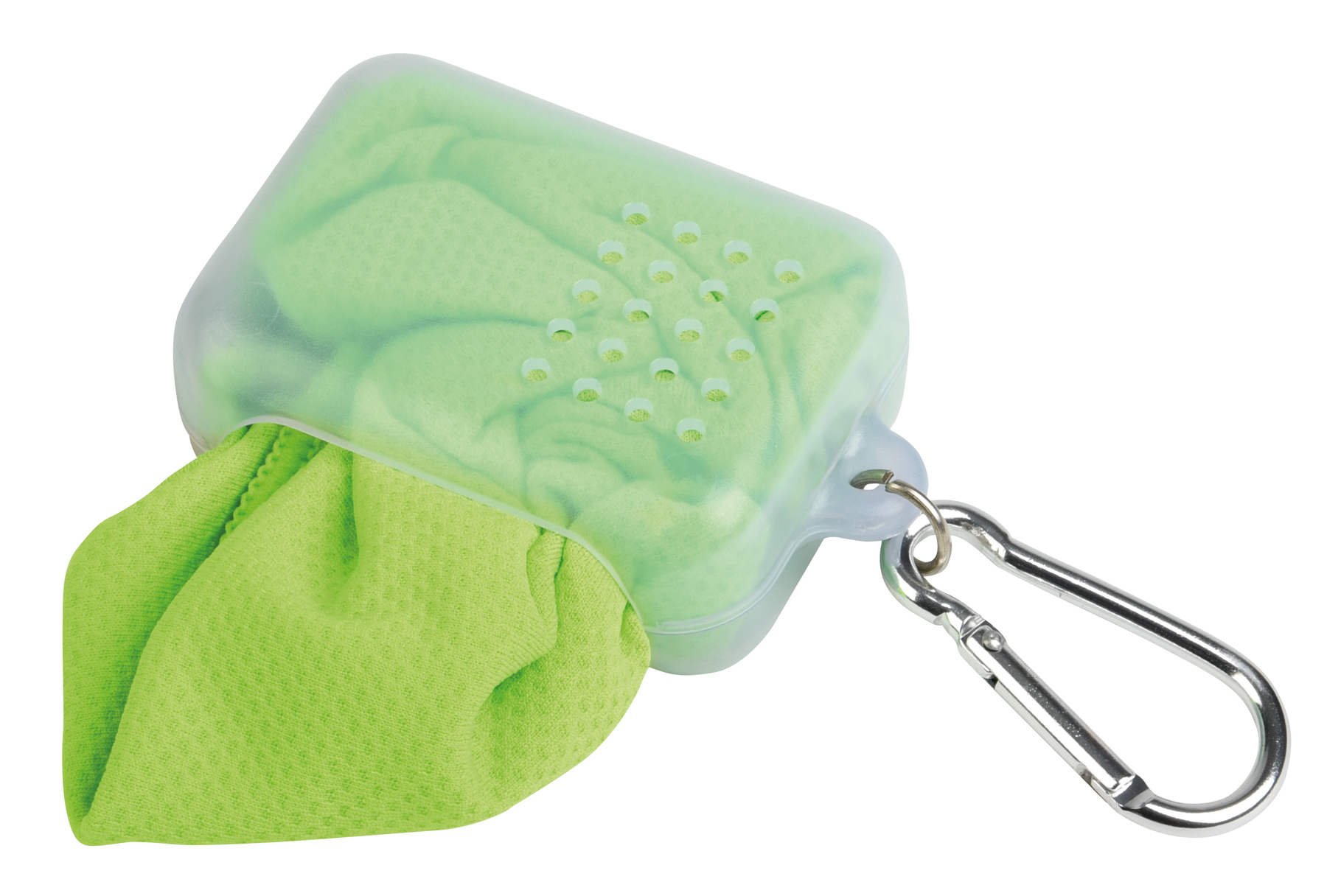 Microfibre cooling towel COOL DOWN - lime