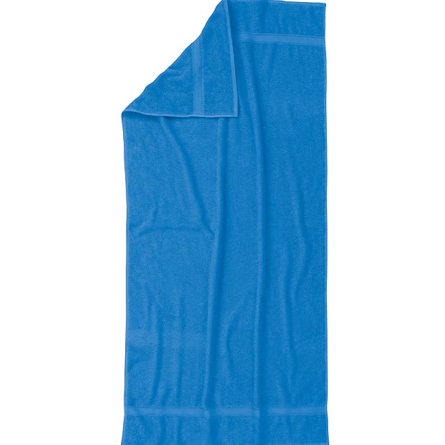 Beach towel  Summer trip , blue - blau