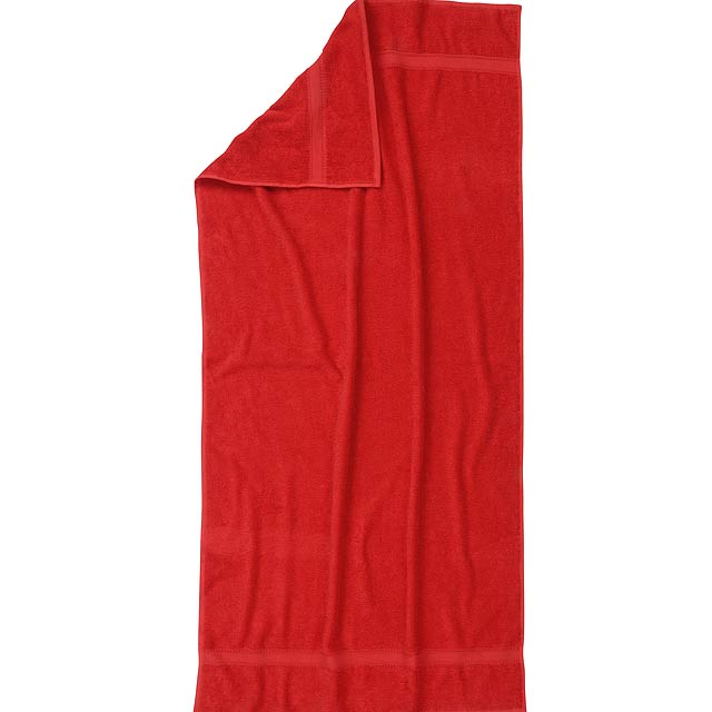 Beach towel  Summer trip , red - Rot