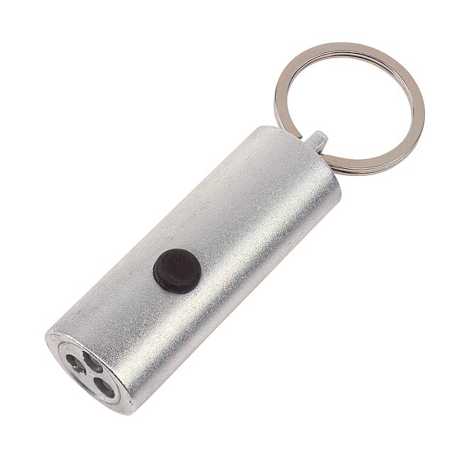 LED torch LITTLE LIGHTENING - silver