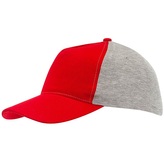 5-panel baseball cap UP TO DATE - red