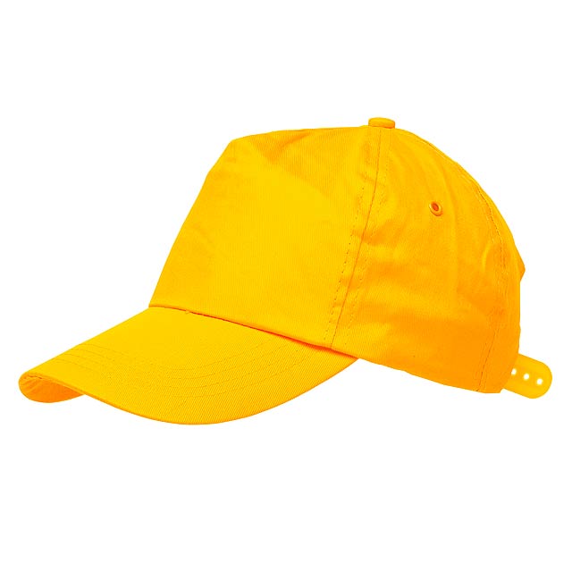 5-Panel-Cap RACING - Gelb