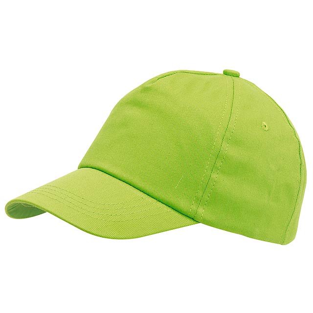 5-panel cap FAVOURITE - lime