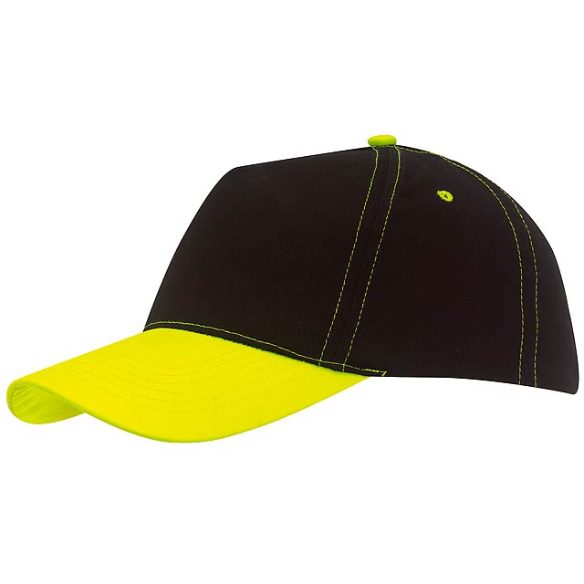 5-panel baseball cap SPORTSMAN - yellow