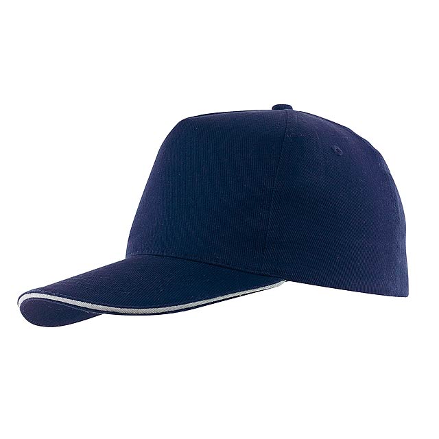 5-Panel-Sandwich-Cap WALK - blau