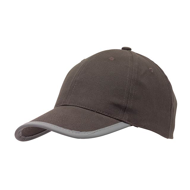 6 panel cap DETECTION - grey