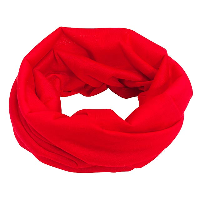 Multifunkční šátek TRENDY - červená