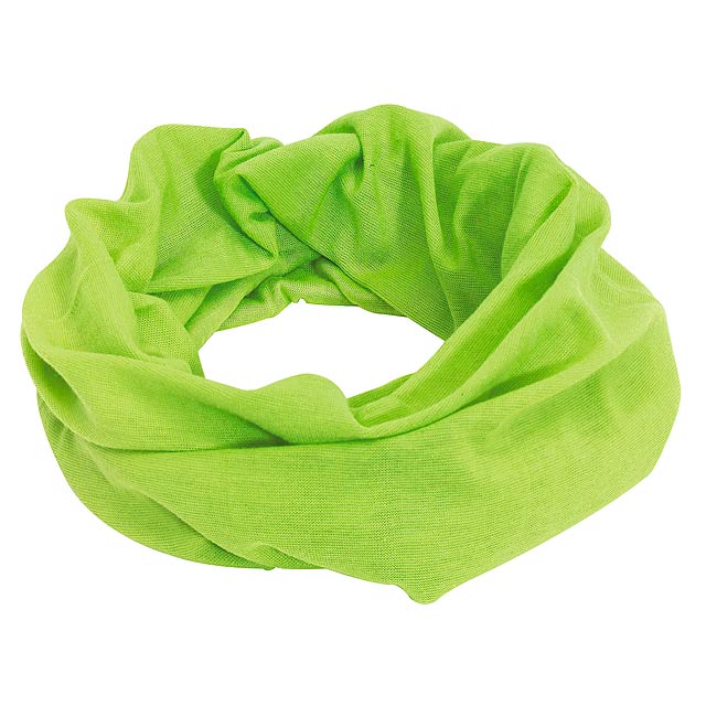 Multifunctional headwear TRENDY - lime