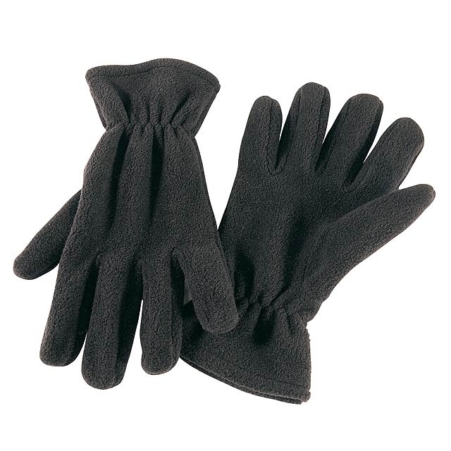 Polar-Fleece-Handschuhe ANTARCTIC - schwarz