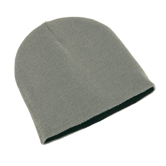 Reversible hat NORDIC - silver