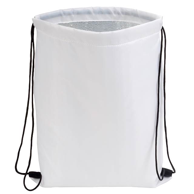 Cooling backpack ISO COOL, gym bag style - white