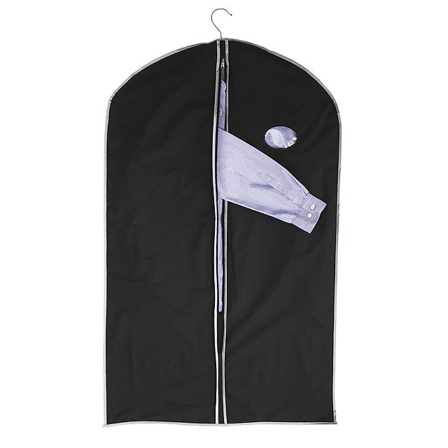 Practical travelling garment bag CLEAN - black