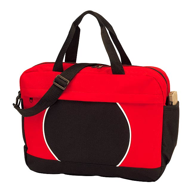 Elegant document bag PI - red