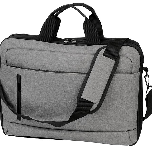 Document bag  Yale  grey/black - Dunkelgrau