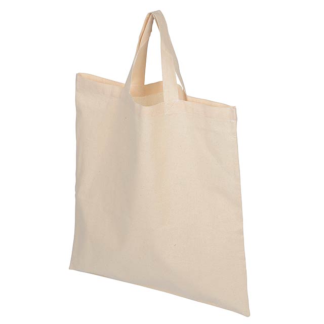 Cotton bag Big Pure 2short handl.natural - Beige