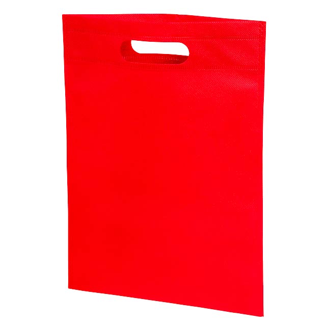 Malá nákupná taška STORE - červená