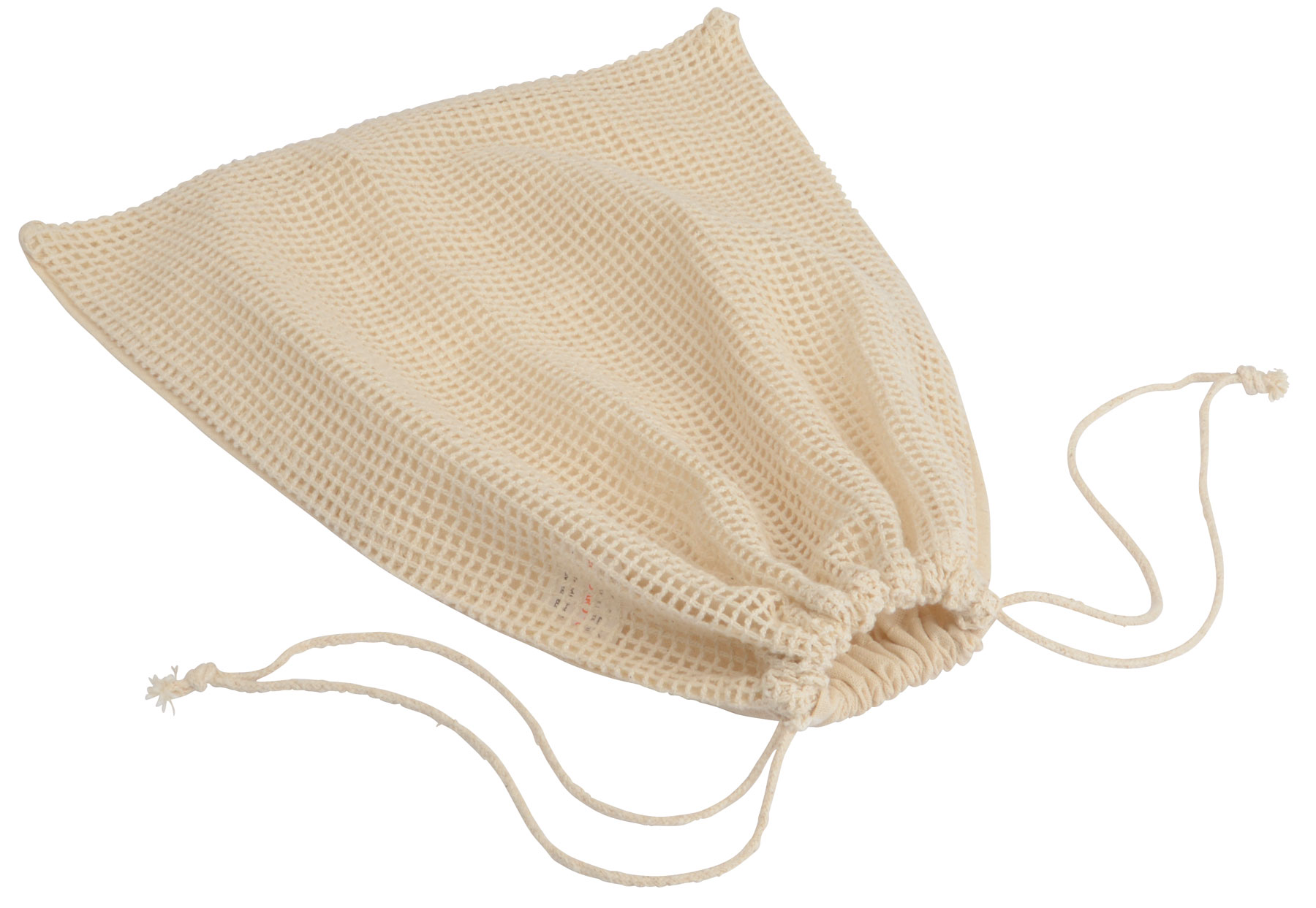 Fruit and vegetable mesh bag SUPER FOOD S - beige