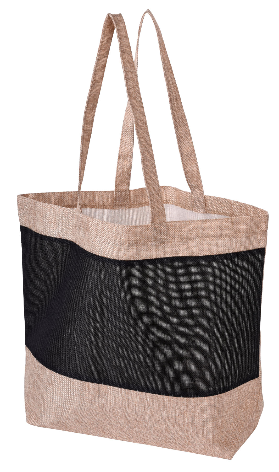 Shopper RUSTIC - černá