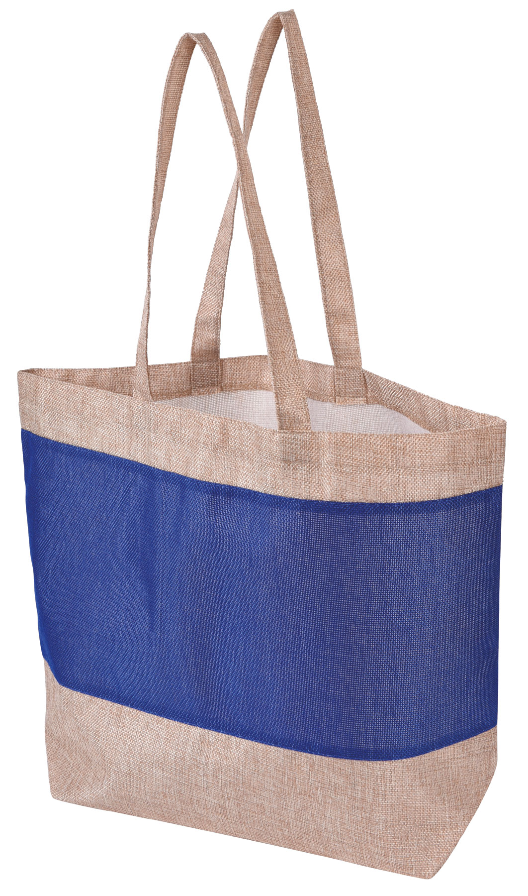 Shopper RUSTIC - modrá