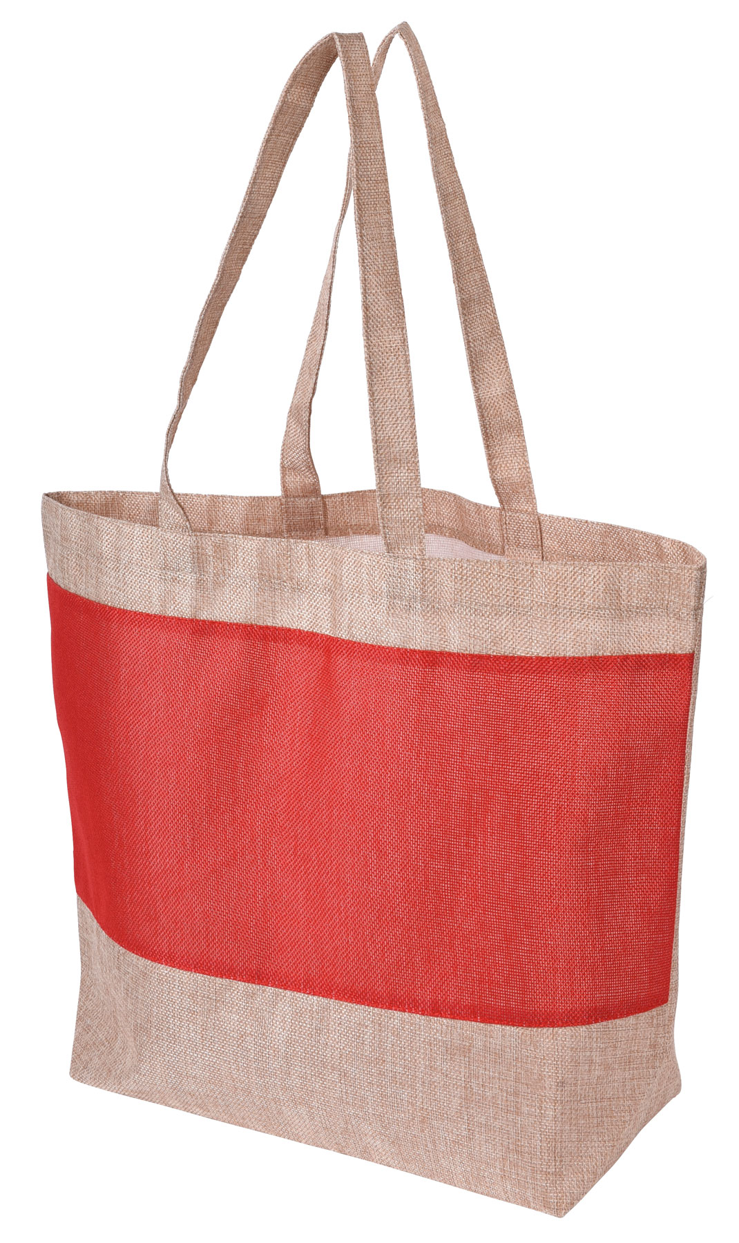 Shopper RUSTIC - červená