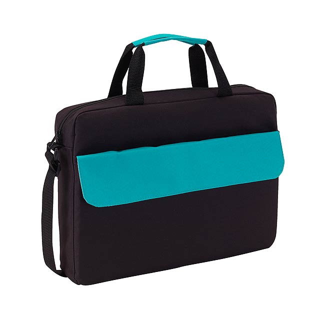 Document bag BRISTOL - turquoise