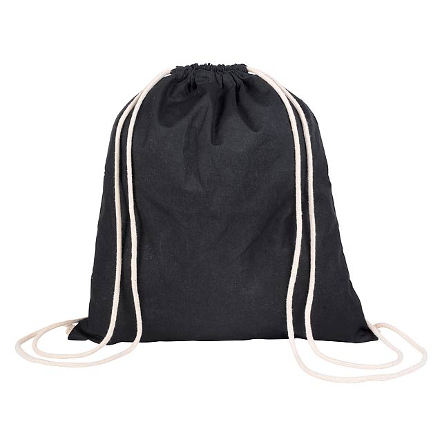 Drawstring bag SUBURB - black